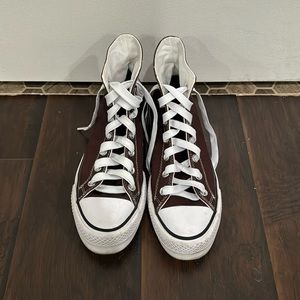 brown platform converse women’s size 8